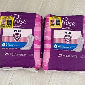2 Packs of Poise Pads